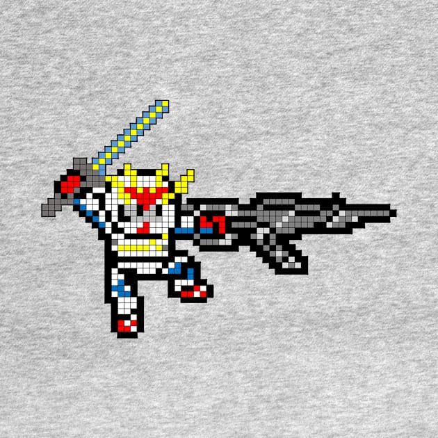 8 Bit Gundam by RodeoEmpire